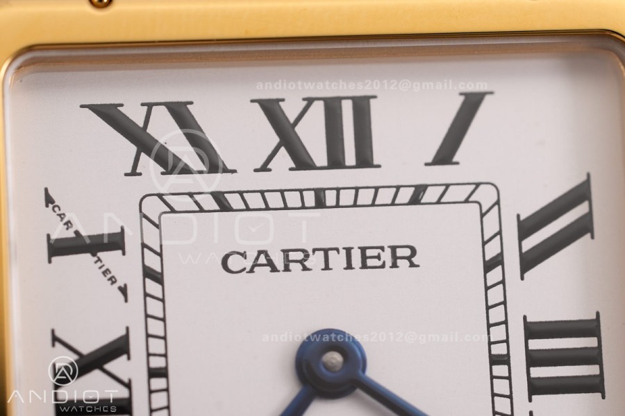 Panthère 31mm BVF 1:1 Best Edition YG White Dial on YG Bracelet Ronda Quartz