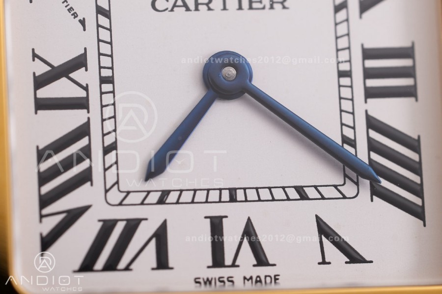 Panthère 31mm BVF 1:1 Best Edition YG White Dial on YG Bracelet Ronda Quartz