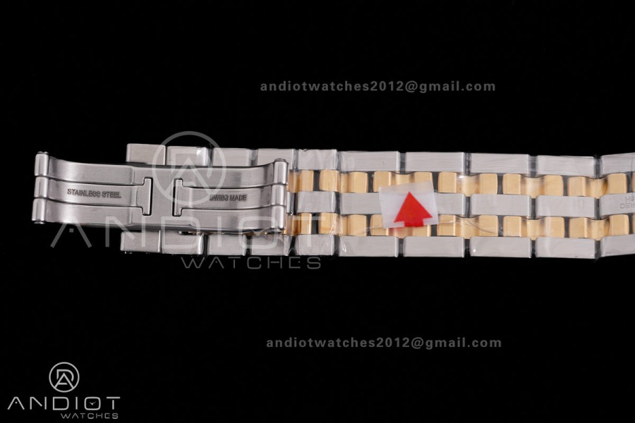 Panthère 31mm BVF 1:1 Best Edition SS/YG White Dial on SS/YG Bracelet Ronda Quartz