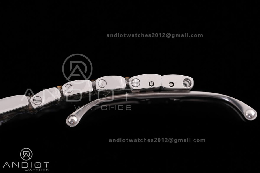 Panthère 31mm BVF 1:1 Best Edition SS/YG White Dial on SS/YG Bracelet Ronda Quartz