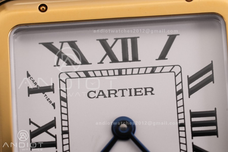 Panthère 31mm BVF 1:1 Best Edition SS/YG White Dial on SS/YG Bracelet Ronda Quartz