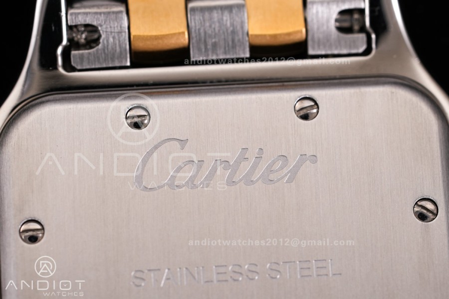 Panthère 31mm BVF 1:1 Best Edition SS/YG White Dial on SS/YG Bracelet Ronda Quartz