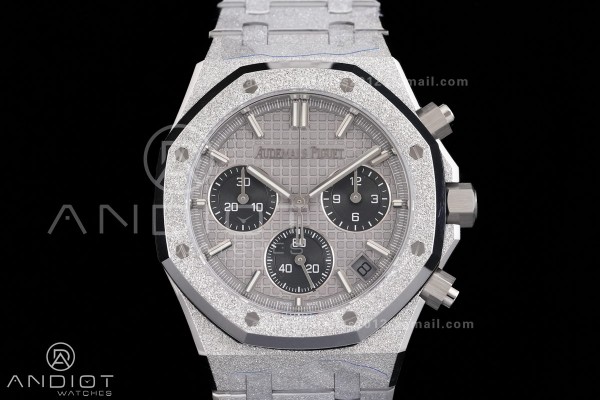 Royal Oak Chrono 26240 Frosted SS DDF 1:1 Best Edi...