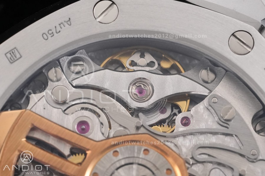 Royal Oak Chrono 26240 Frosted SS DDF 1:1 Best Edition Gray/Black Dial on SS Bracelet DD4401 Super Clone (SW Dial)