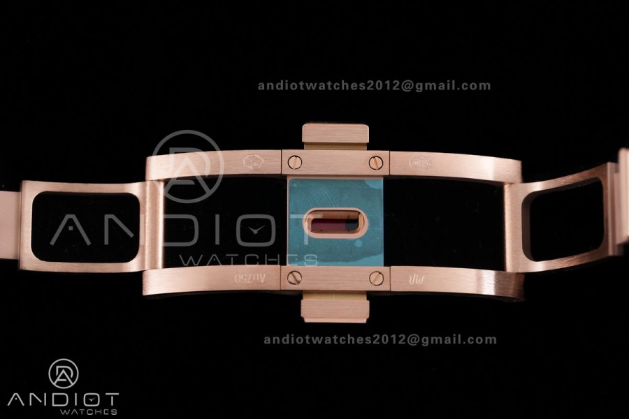 Royal Oak Chrono 26240 Frosted RG DDF 1:1 Best Edition Blue/RG Dial on RG Bracelet DD4401 Super Clone (SW Dial)