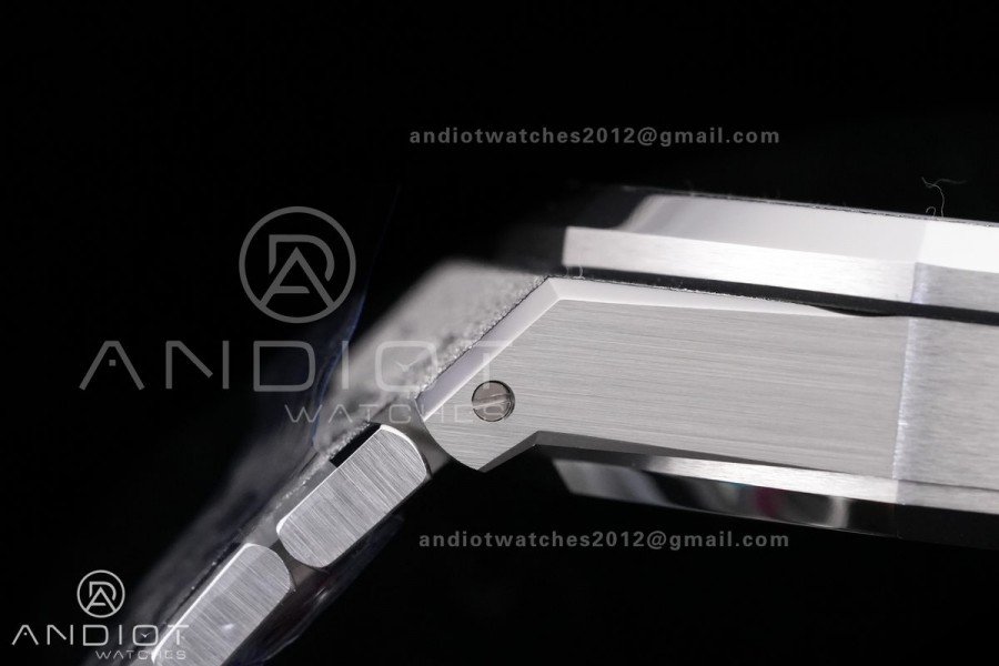 Royal Oak Chrono 26240 Frosted SS DDF 1:1 Best Edition Ice Blue Dial on Bracelet DD4401 Super Clone (SW Dial)