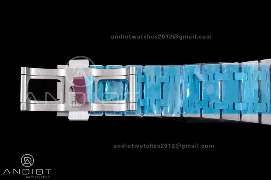 Royal Oak Chrono 26240 Frosted SS DDF 1:1 Best Edition Ice Blue Dial on Bracelet DD4401 Super Clone (SW Dial)