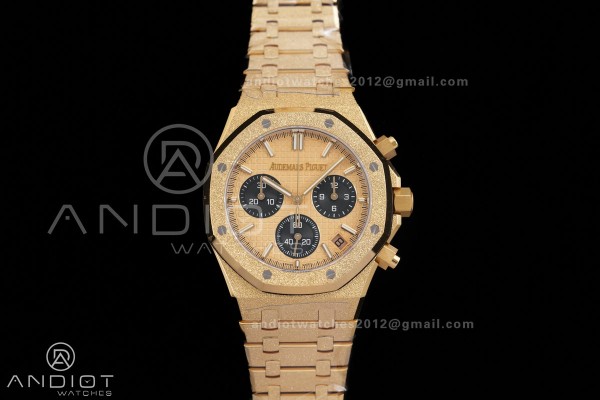Royal Oak Chrono 26240 Frosted YG DDF 1:1 Best Edi...