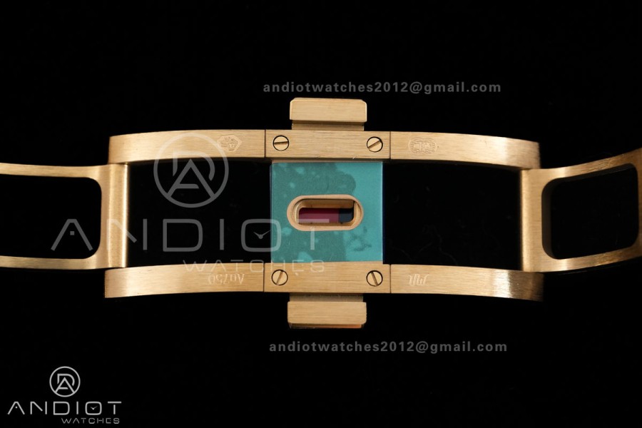 Royal Oak Chrono 26240 Frosted YG DDF 1:1 Best Edition YG/Black Dial on YG Bracelet DD4401 Super Clone (SW Dial)