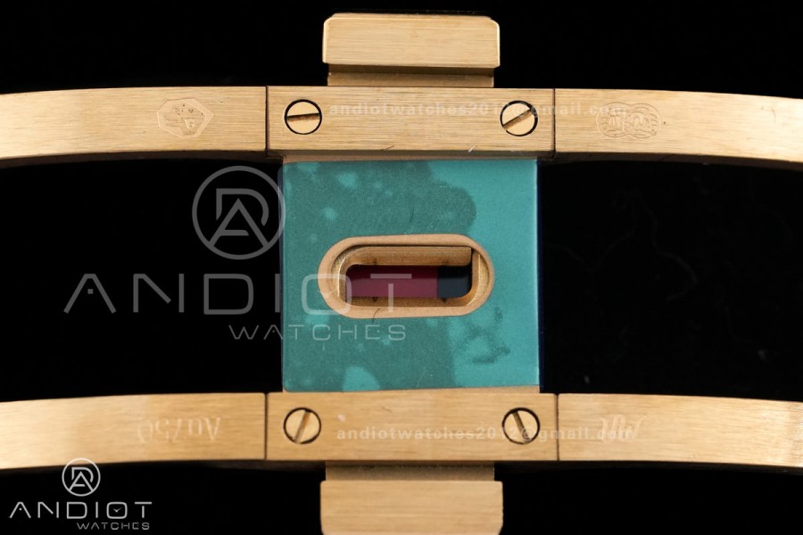 Royal Oak Chrono 26240 Frosted YG DDF 1:1 Best Edition YG/Black Dial on YG Bracelet DD4401 Super Clone (SW Dial)