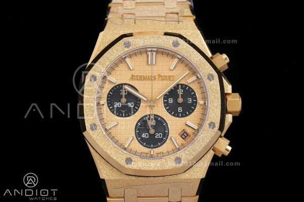 Royal Oak Chrono 26240 Frosted YG DDF 1:1 Best Edi...