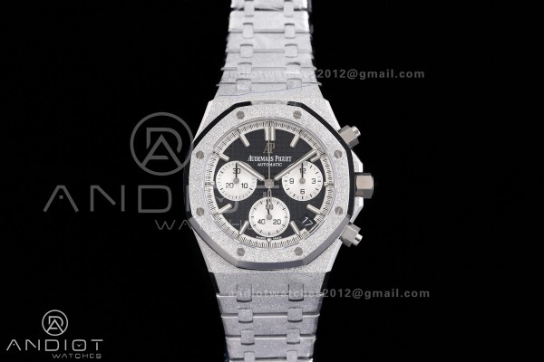 Royal Oak Chrono 26240 Frosted SS DDF 1:1 Best Edi...