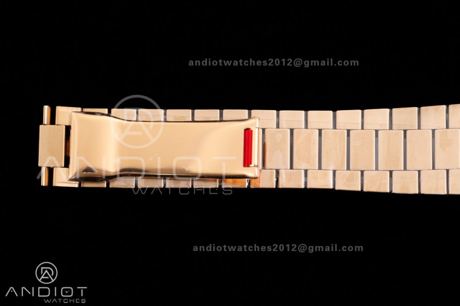 Day Date 228238 40mm 904L YG VSF 1:1 Best Edition Green Dial Roman Marker On YG President Bracelet DD3255