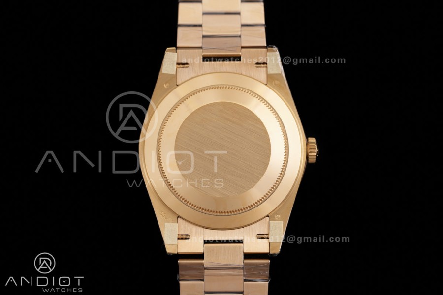 Day Date 228238 40mm 904L YG VSF 1:1 Best Edition Green Dial Roman Marker On YG President Bracelet DD3255