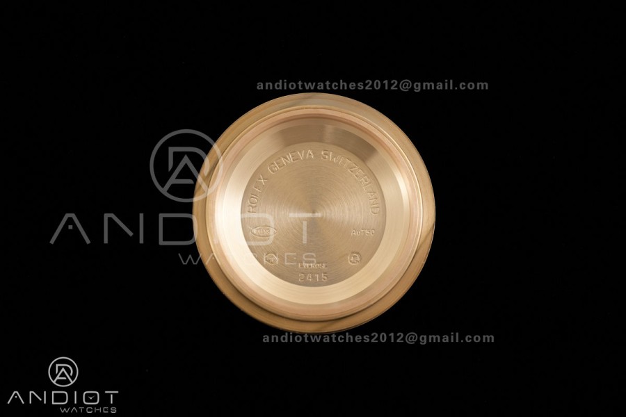 Day Date 228238 40mm 904L YG VSF 1:1 Best Edition Green Dial Roman Marker On YG President Bracelet DD3255