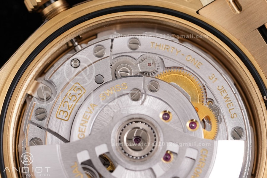 Day Date 228238 40mm 904L YG VSF 1:1 Best Edition Gold Dial Roman Marker On YG President Bracelet DD3255