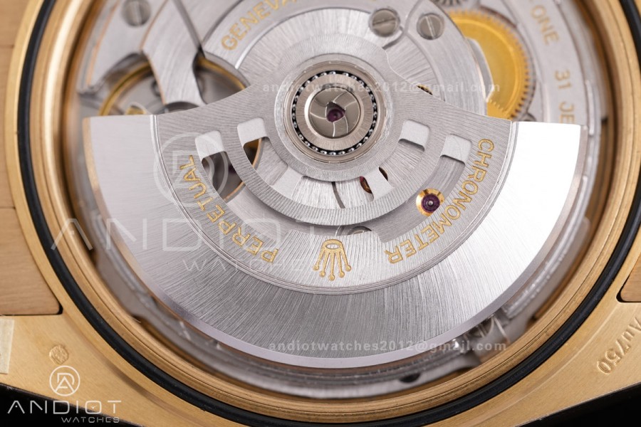 Day Date 228238 40mm 904L YG VSF 1:1 Best Edition Gold Dial Roman Marker On YG President Bracelet DD3255