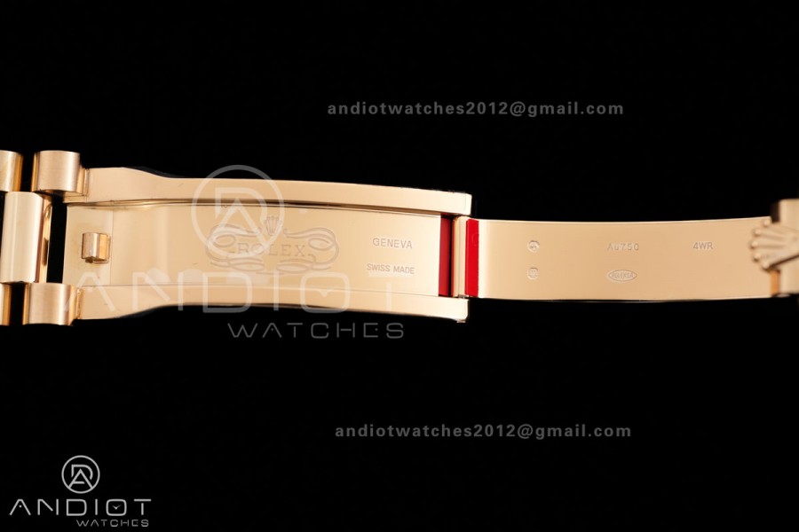 Day Date 228238 40mm 904L YG VSF 1:1 Best Edition Gold Dial Roman Marker On YG President Bracelet DD3255