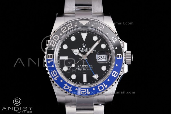 GMT-Master II 126710 BLNR 904L Steel VSF 1:1 Best Edition on Oyster Bracelet DD3285 CHS V3