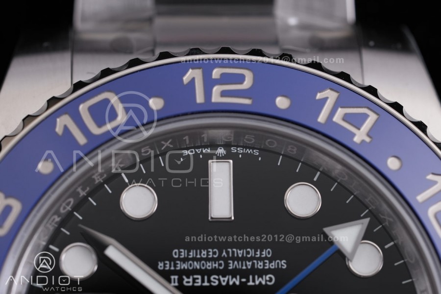 GMT-Master II 126710 BLNR 904L Steel VSF 1:1 Best Edition on Oyster Bracelet DD3285 CHS V3