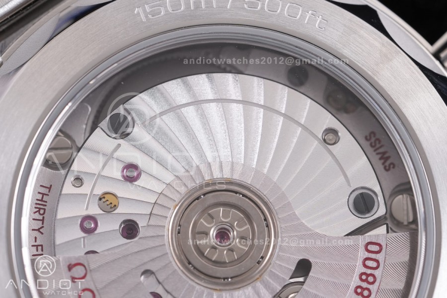 Aqua Terra 150M SS VSF 1:1 Best Edition 38mm Turquoise Dial on SS Bracelet A8800 Super Clone