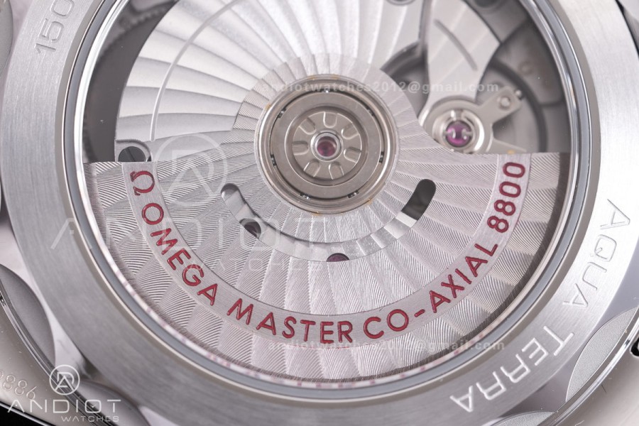 Aqua Terra 150M SS VSF 1:1 Best Edition 38mm Turquoise Dial on SS Bracelet A8800 Super Clone