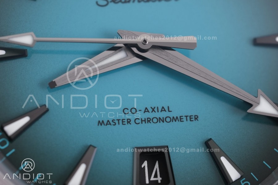 Aqua Terra 150M SS VSF 1:1 Best Edition 38mm Turquoise Dial on SS Bracelet A8800 Super Clone