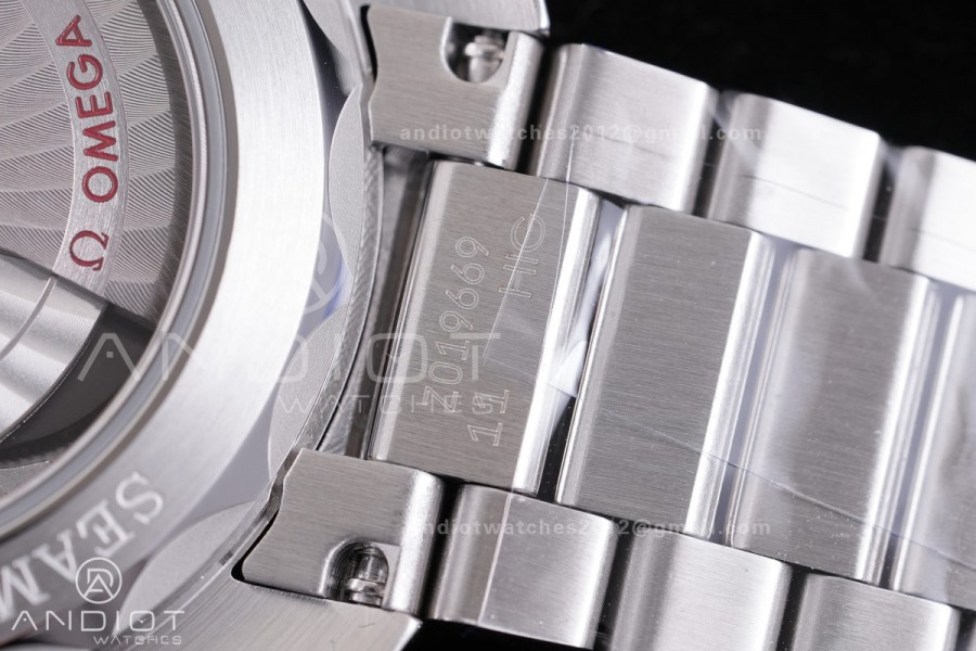 Aqua Terra 150M Master 38mm SS VSF Rail Master 1:1 Best Edition Gray Ombre Dial On SS Bracelet Super Clone A8800