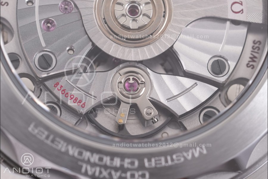 Aqua Terra 150M Master 38mm SS VSF Rail Master 1:1 Best Edition Gray Ombre Dial On SS Bracelet Super Clone A8800