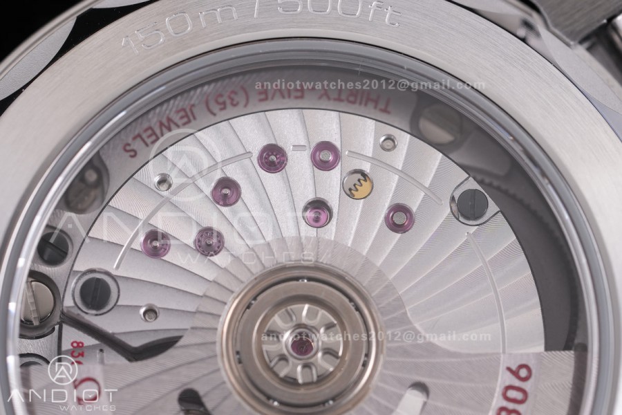 Aqua Terra 150M Master 38mm SS VSF Rail Master 1:1 Best Edition Gray Ombre Dial On SS Bracelet Super Clone A8800