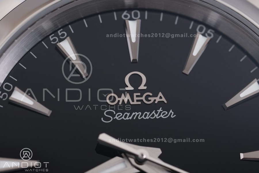 Aqua Terra 150M Master 38mm SS VSF 1:1 Best Edition Black Dial On SS Bracelet Super Clone A8800