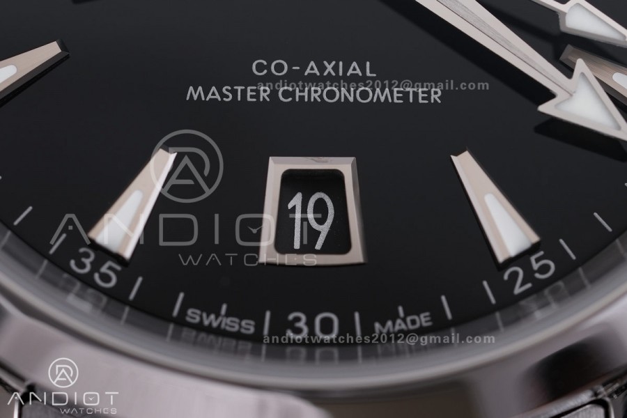 Aqua Terra 150M Master 38mm SS VSF 1:1 Best Edition Black Dial On SS Bracelet Super Clone A8800