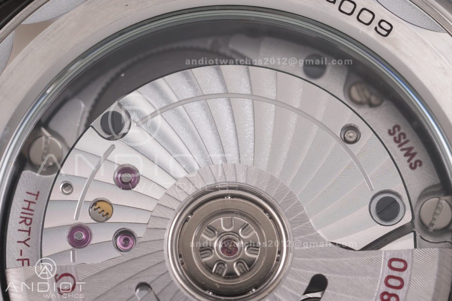 Planet Ocean 39.5mm Blue Ceramic Bezel SS V4 VSF 1:1 Best Edition Blue Dial On SS Bracelet Super Clone Asian 8800