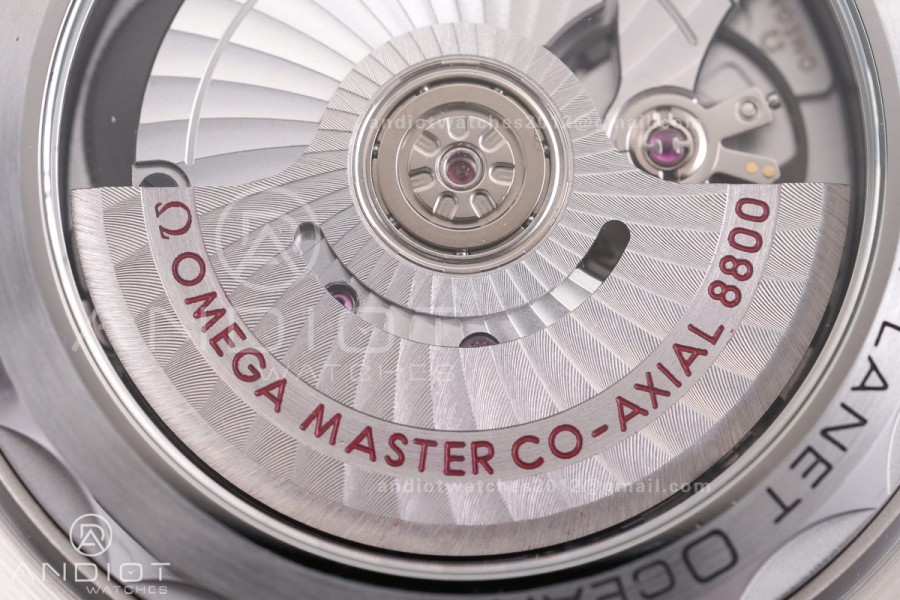 Planet Ocean 39.5mm Blue Ceramic Bezel SS V4 VSF 1:1 Best Edition Blue Dial On SS Bracelet Super Clone Asian 8800