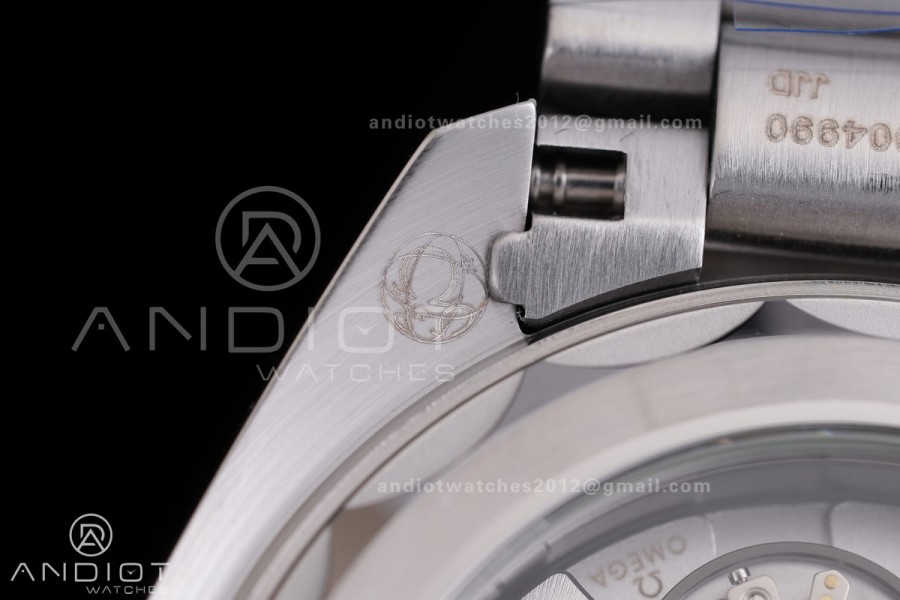 Planet Ocean 39.5mm Blue Ceramic Bezel SS V4 VSF 1:1 Best Edition Blue Dial On SS Bracelet Super Clone Asian 8800