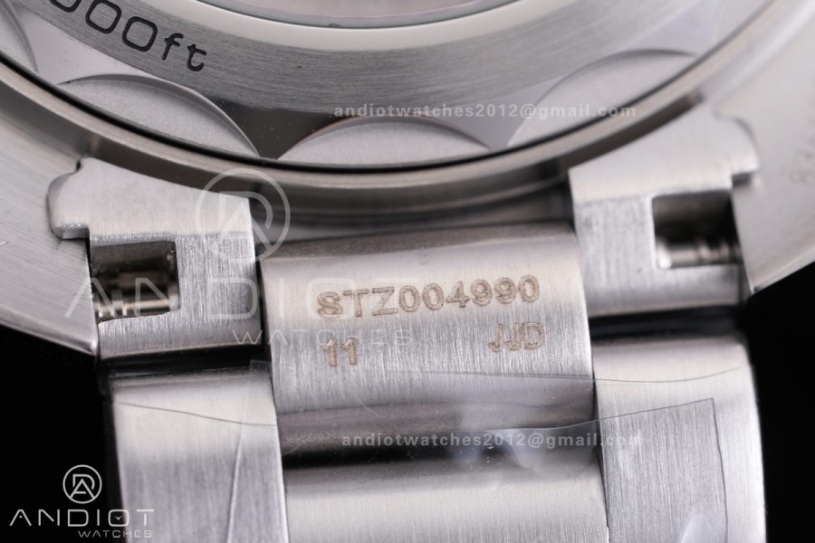 Planet Ocean 39.5mm Blue Ceramic Bezel SS V4 VSF 1:1 Best Edition Blue Dial On SS Bracelet Super Clone Asian 8800