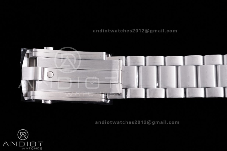 Planet Ocean 39.5mm Blue Ceramic Bezel SS V4 VSF 1:1 Best Edition Blue Dial On SS Bracelet Super Clone Asian 8800