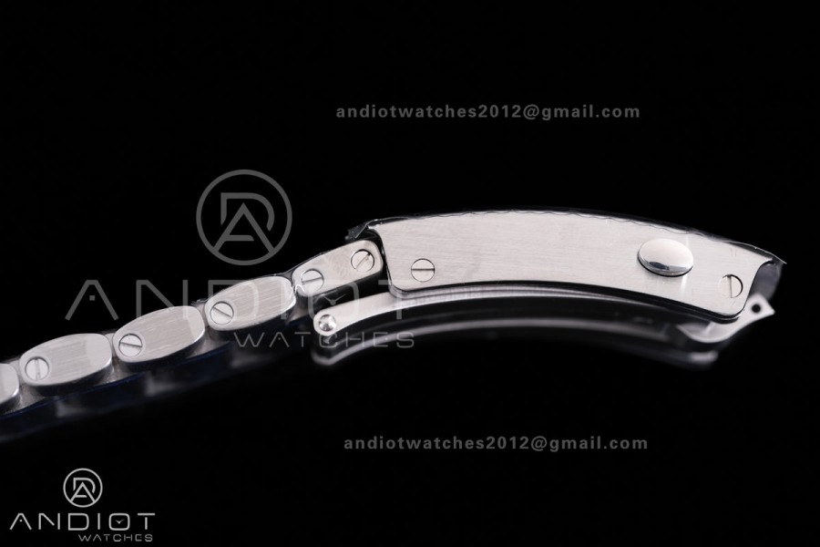 Planet Ocean 39.5mm Blue Ceramic Bezel SS V4 VSF 1:1 Best Edition Blue Dial On SS Bracelet Super Clone Asian 8800