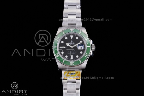Submariner 41mm 126610LV 904L SS ARF 1:1 Best Edition Black Dial On 904L SS Bracelet  DD3235