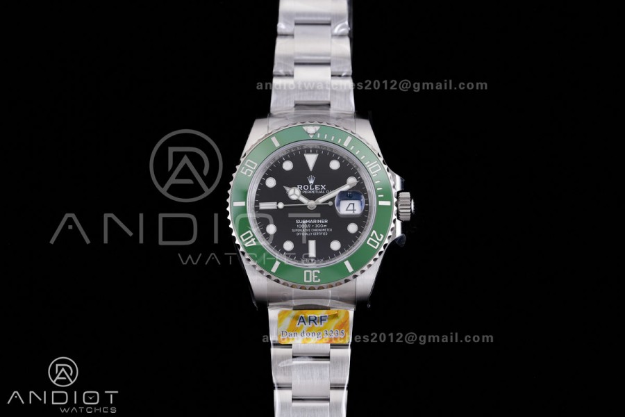 Submariner 41mm 126610LV 904L SS ARF 1:1 Best Edition Black Dial On 904L SS Bracelet  DD3235