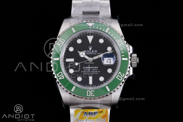 Submariner 41mm 126610LV 904L SS ARF 1:1 Best Edition Black Dial On 904L SS Bracelet  DD3235
