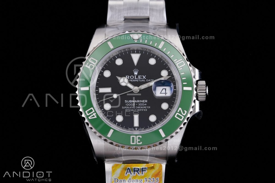Submariner 41mm 126610LV 904L SS ARF 1:1 Best Edition Black Dial On 904L SS Bracelet  DD3235