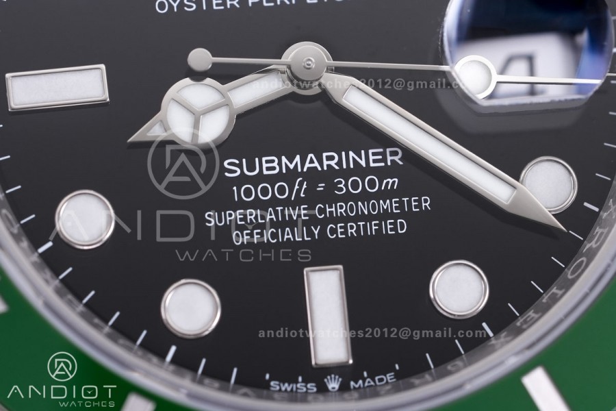 Submariner 41mm 126610LV 904L SS ARF 1:1 Best Edition Black Dial On 904L SS Bracelet  DD3235