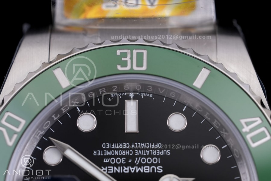 Submariner 41mm 126610LV 904L SS ARF 1:1 Best Edition Black Dial On 904L SS Bracelet  DD3235