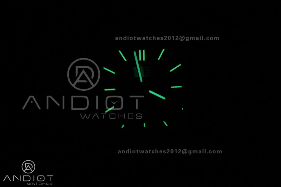 Cubitus 5822 SS P1F Best Edition Blue Dial On SS Bracelet Super Clone Asian 240