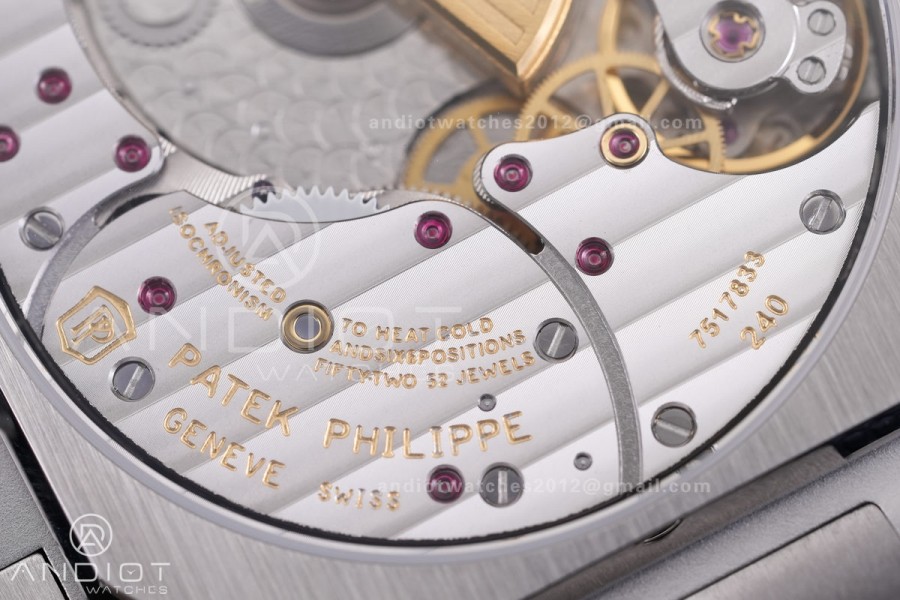 Cubitus 5822 SS P1F Best Edition Blue Dial On SS Bracelet Super Clone Asian 240