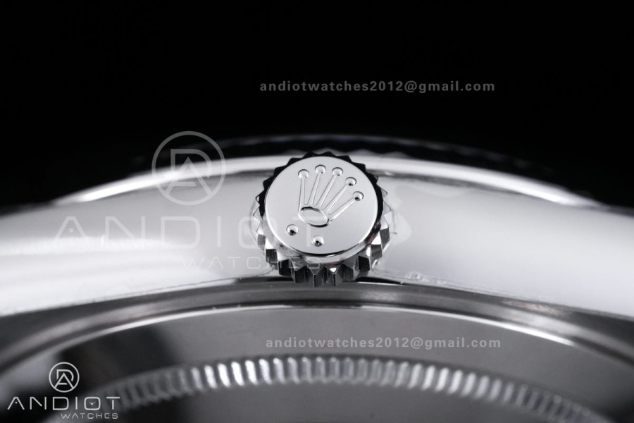 DayDate 40 228239 VSF 1:1 Best Edition Gery Stick Dial on President Bracelet VS3255 V2 (Gain Weight)182g