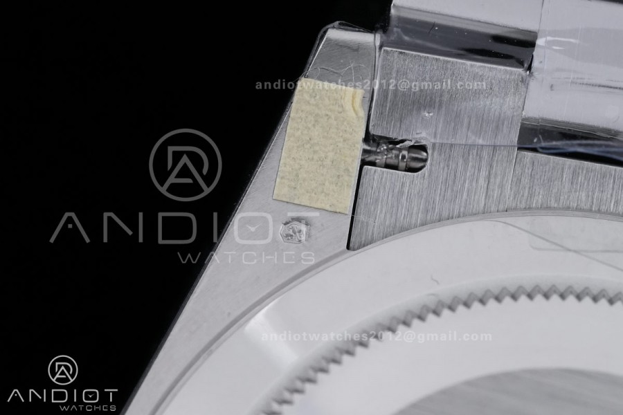 DayDate 40 228239 VSF 1:1 Best Edition Gery Stick Dial on President Bracelet VS3255 V2 (Gain Weight)182g