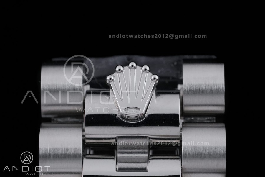 DayDate 40 228239 VSF 1:1 Best Edition Gery Stick Dial on President Bracelet VS3255 V2 (Gain Weight)182g