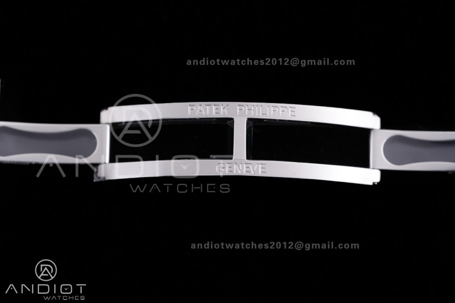 Nautilus 5711/1A SS VF 1:1 Best Edition Blue Textured Dial On SS Bracelet Super Clone 324